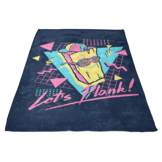 Let's Plank - Fleece Blanket