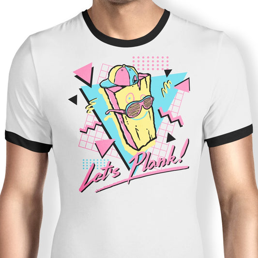 Let's Plank - Ringer T-Shirt