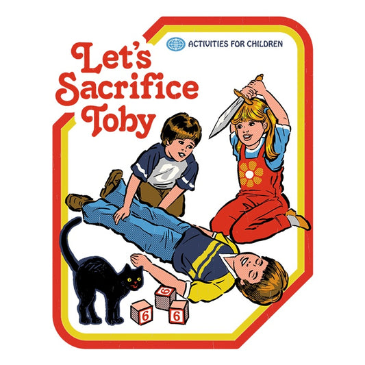 Let's Sacrifice Toby - Throw Pillow