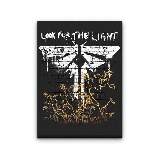 Light Graffiti - Canvas Print