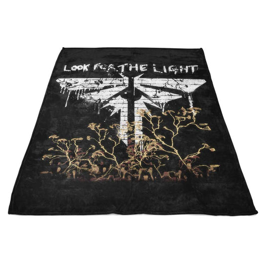 Light Graffiti - Fleece Blanket