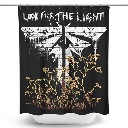 Light Graffiti - Shower Curtain