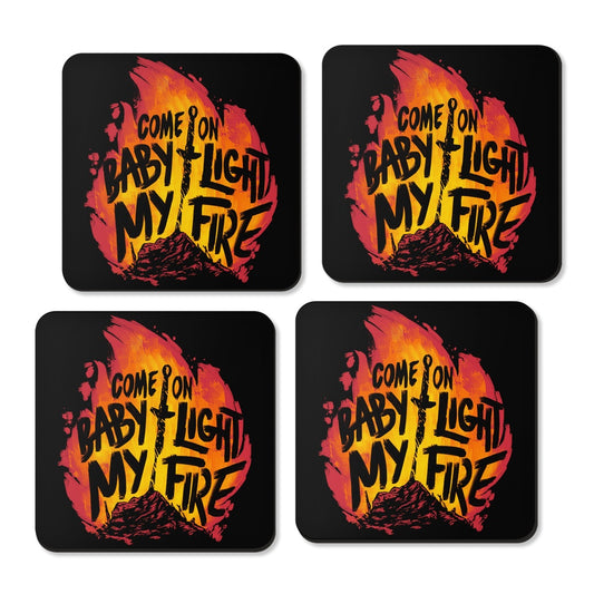 Light My Fire - Coasters