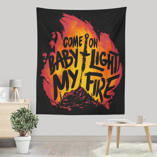 Light My Fire - Wall Tapestry