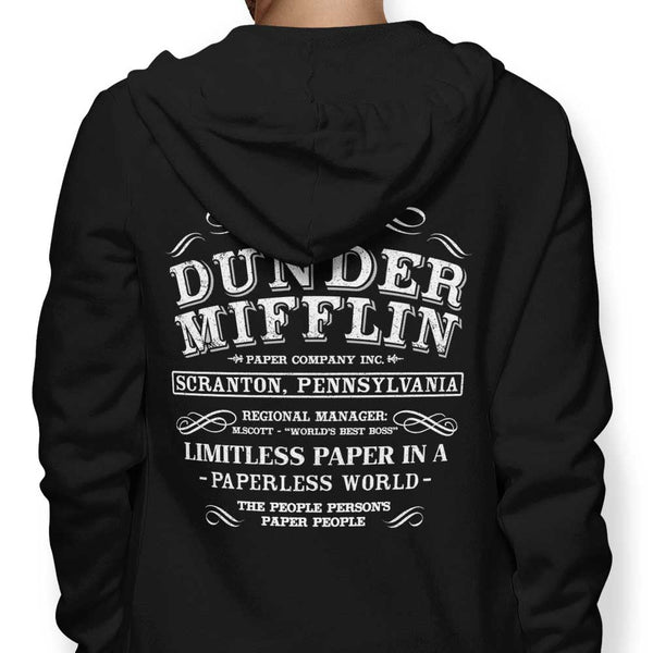 Dunder Mifflin Paper Company Inc. Hoodie - Office Hooded Sweatshirt