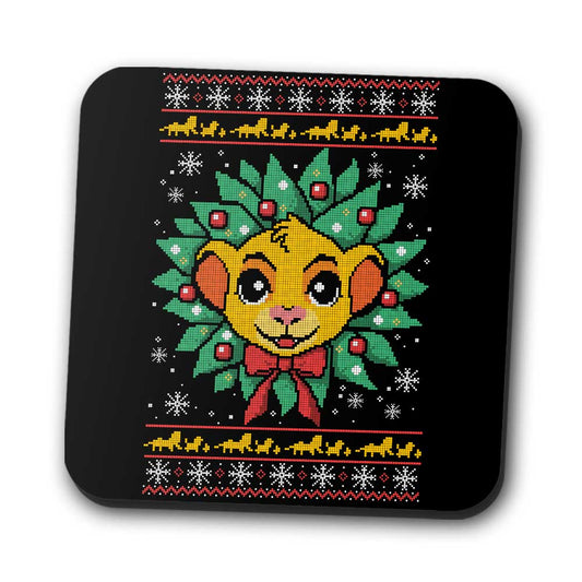 Lion Christmas - Coasters