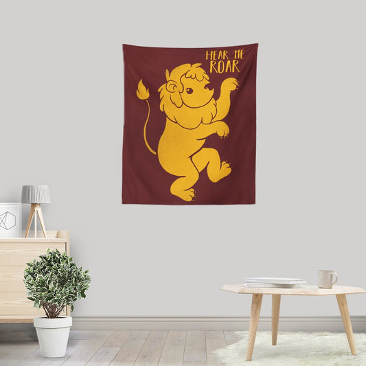 Lion Kawaii - Wall Tapestry