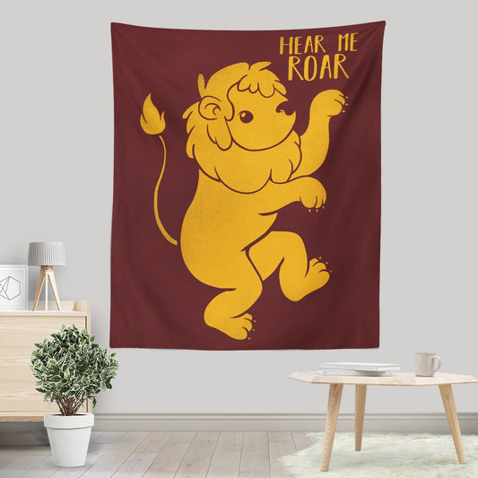 Lion Kawaii - Wall Tapestry