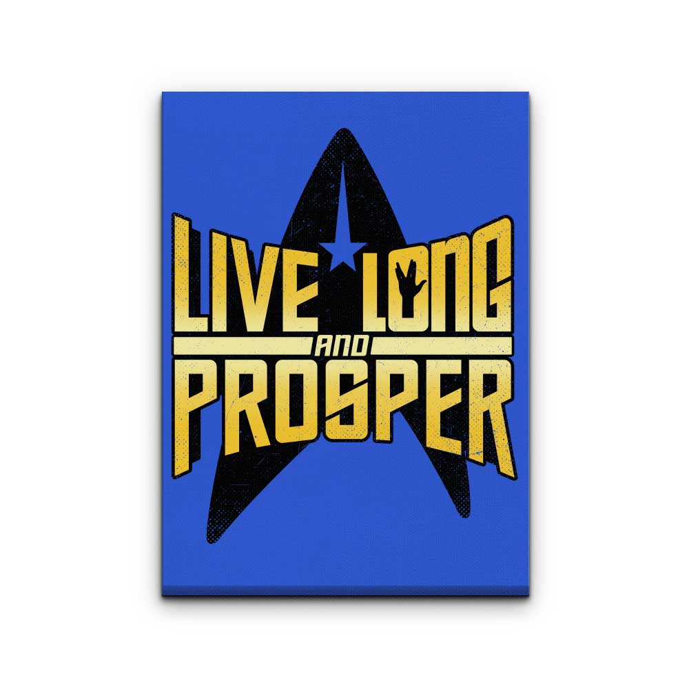 Live Long - Canvas Print