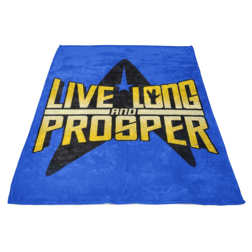 Live Long - Fleece Blanket