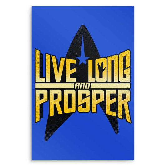 Live Long - Metal Print