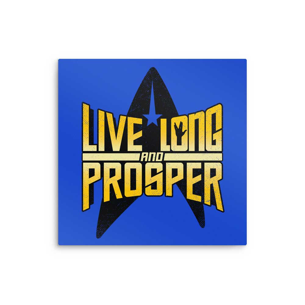 Live Long - Metal Print