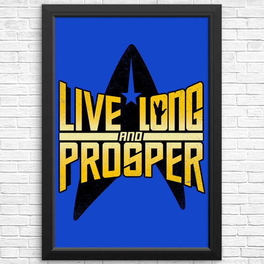 Live Long - Posters & Prints