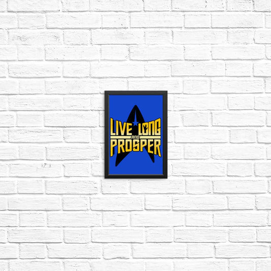 Live Long - Posters & Prints