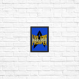 Live Long - Posters & Prints