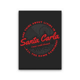 Living in Santa Carla - Canvas Print