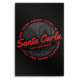 Living in Santa Carla - Metal Print