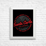 Living in Santa Carla - Posters & Prints