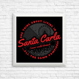 Living in Santa Carla - Posters & Prints