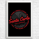 Living in Santa Carla - Posters & Prints