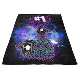 Llama Art - Fleece Blanket