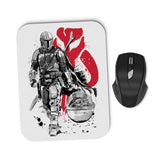 Lone Hunter and Cup - Mousepad