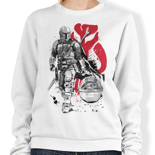 Lone Hunter and Cup - Sweatshirt