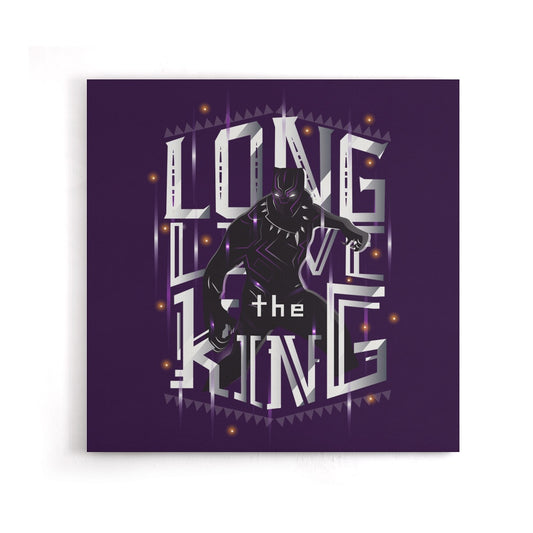 Long Live the King - Canvas Print