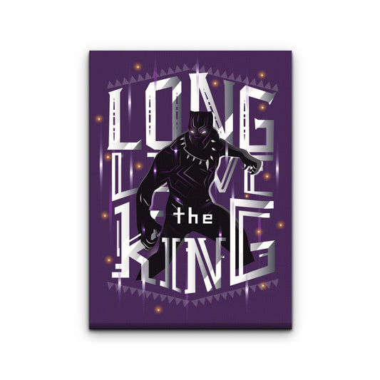 Long Live the King - Canvas Print