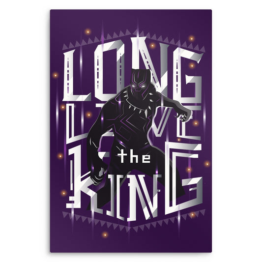 Long Live the King - Metal Print