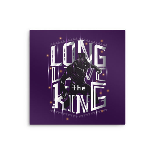 Long Live the King - Metal Print