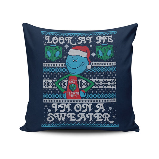 Look at Me Sweater - Throw Pillow