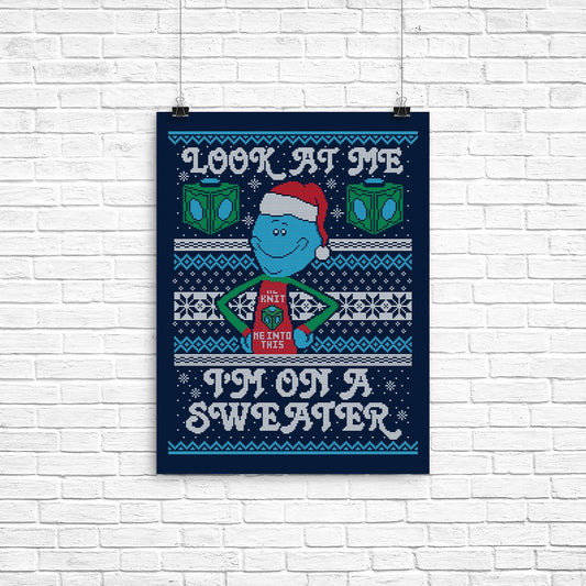 Look at Me Sweater - Poster