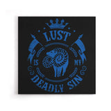 Lust is My Sin - Canvas Print