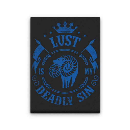 Lust is My Sin - Canvas Print