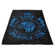 Lust is My Sin - Fleece Blanket