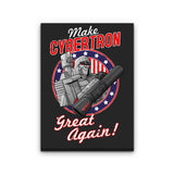 Make Cybertron Great Again - Canvas Print