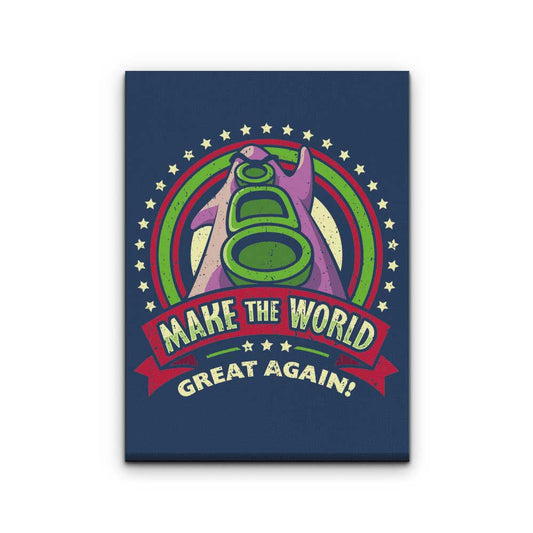 Make the World Great Again - Canvas Print