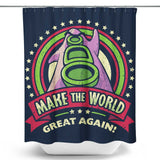 Make the World Great Again - Shower Curtain