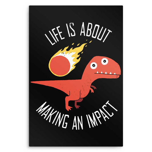 Making an Impact - Metal Print