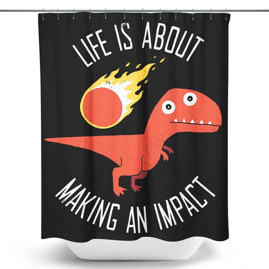 Making an Impact - Shower Curtain