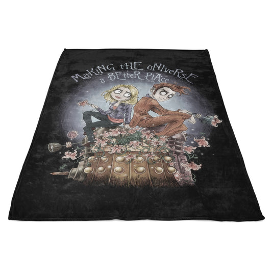 Making the Universe a Better Place - Fleece Blanket