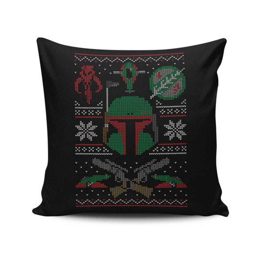 Mandalorian Sweater - Throw Pillow