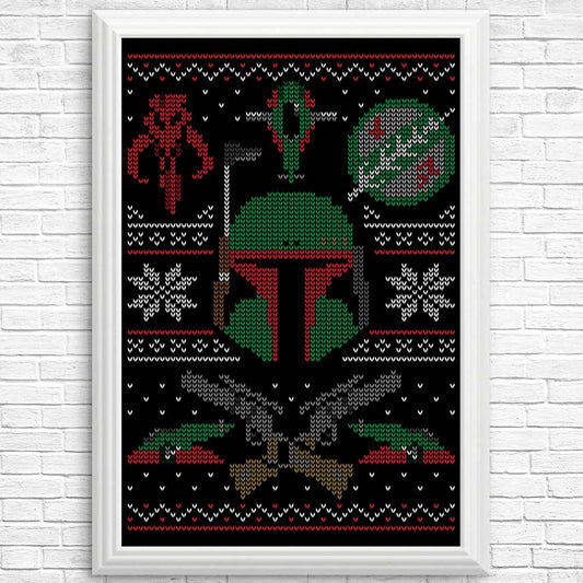 Mandalorian Sweater - Posters & Prints