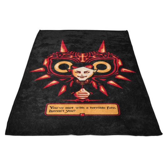 Masked Fate - Fleece Blanket