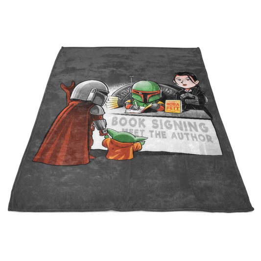 Meet the Author - Fleece Blanket