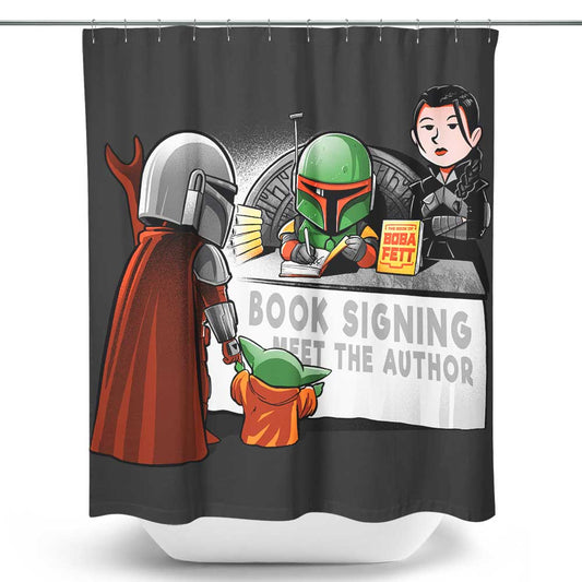 Meet the Author - Shower Curtain