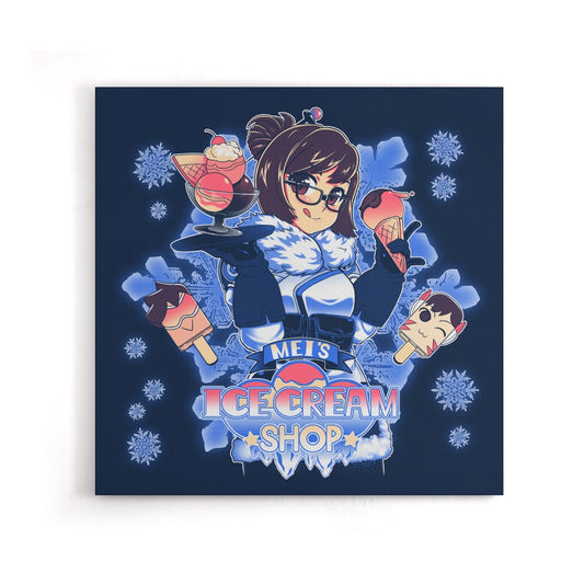 Mei's Ice Cream - Canvas Print