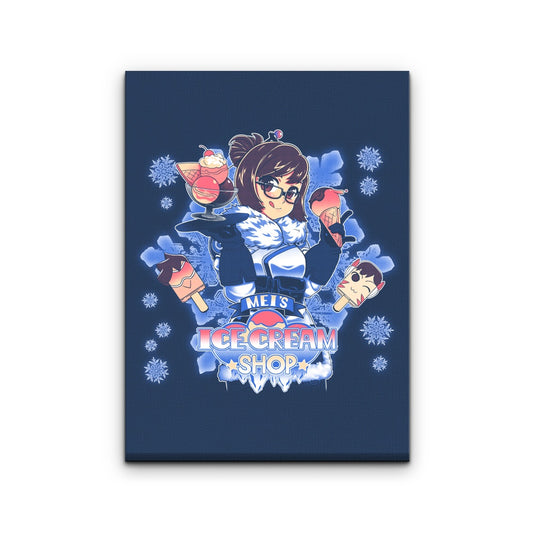 Mei's Ice Cream - Canvas Print