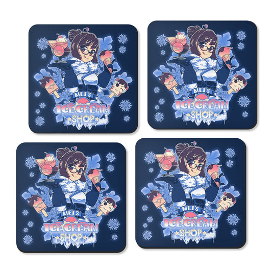 Mei's Ice Cream - Coasters